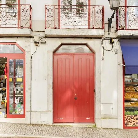 Alfama Sophisticate Flat With Balconies 2bedrs 2baths & Ac In 19th Century Building Historic Center Lisboa